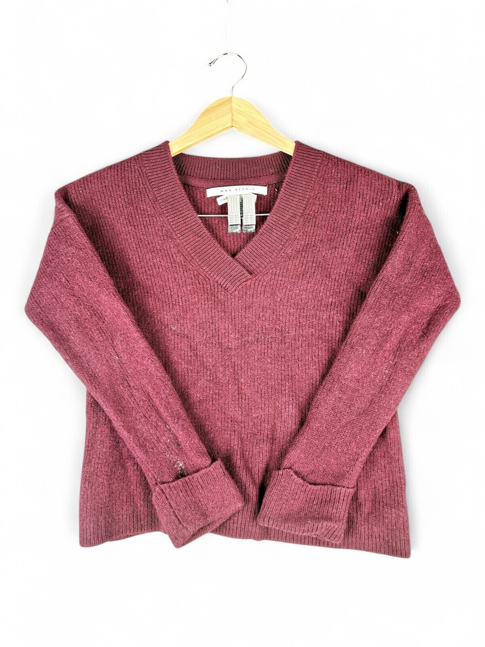 Max Studio Women's V-Neck Sweater Size M